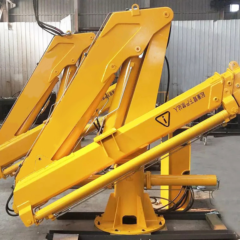 3 Ton Folding Boom Marine Crane