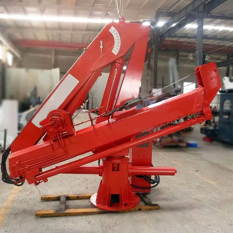 3 Ton Folding Boom Marine Craneg