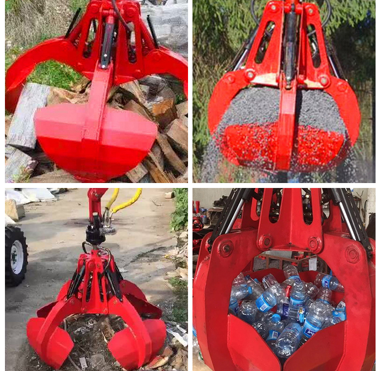 Multifunctional four-petal grasping application
