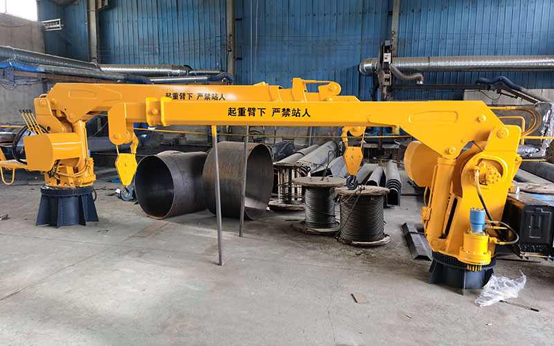 MNK-CY300 Telescopic Boom Marine Crane